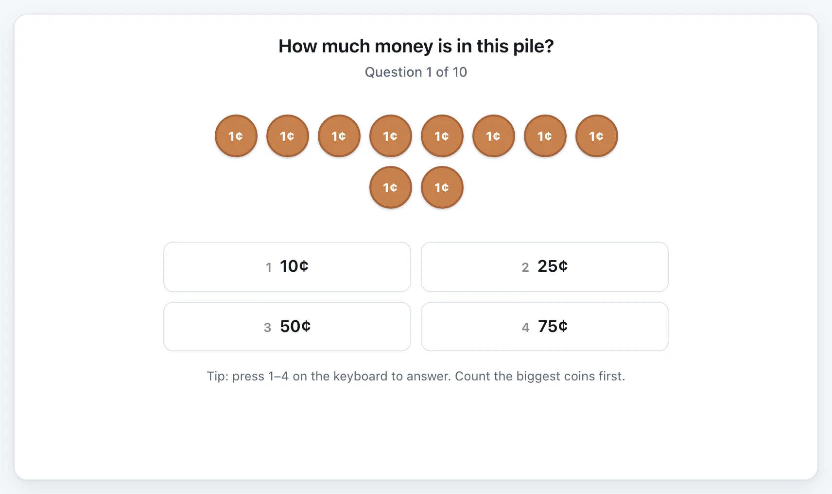 How Much Money? gameplay